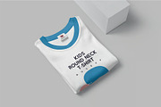 Kids Full Sleeve Tshirt Mockups, a Shirt Mockup by megostudi0 (Thumbnail 5 of 7)