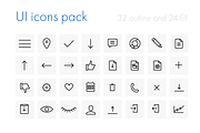 Icons, menu, like, doc, edit, user, an Icon by Samoylov (Thumbnail 1 of 2)