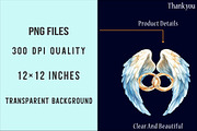 Christian Wedding Clipart Png, an Illustration by SinaCreation (Thumbnail 4 of 10)