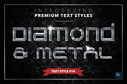 Diamond & Metal #3 - 18 Text Styles, a Layer Style Add-On by Jonas Stensgaard (Thumbnail 15 of 21)