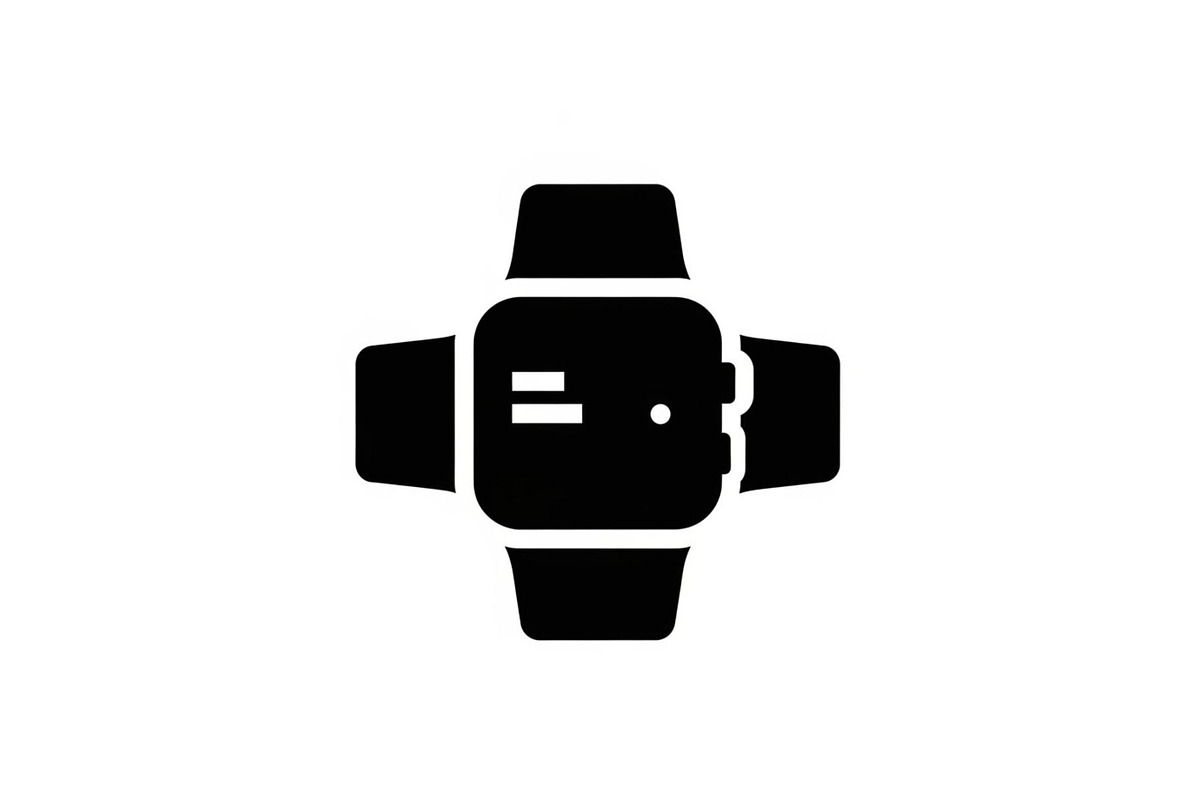 Minimal Smartwatch Time Icon Set, an Icon by musafir_fashion (Photo 6 of 13)