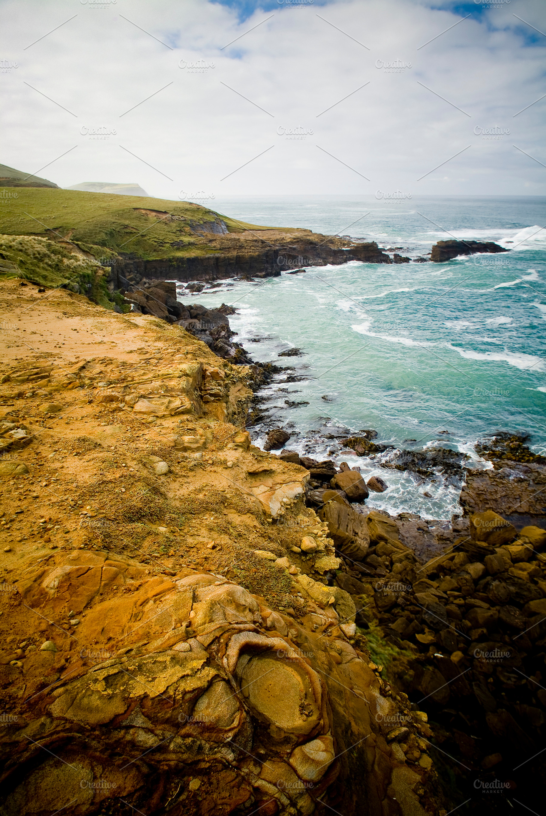 Rough Coast, a Nature Photo by THP Creative
