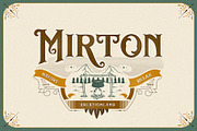 Burnic | Victorian Display Font, a Serif Font by StoricType (Thumbnail 8 of 11)