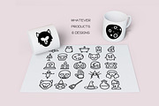 Halloween Icons - Dingbat Font, a Symbol Font by WADLEN (Thumbnail 6 of 7)