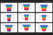 Funnel Diagram PowerPoint Templates, a Presentation Template by Warna Works (Thumbnail 18 of 26)
