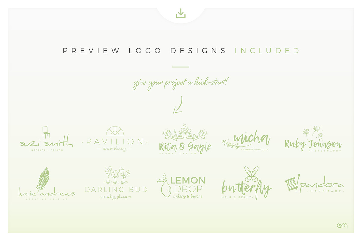 Brand Boards / Style Tiles VOL 3, a Templates & Theme by AM Studio (Photo 4 of 11)