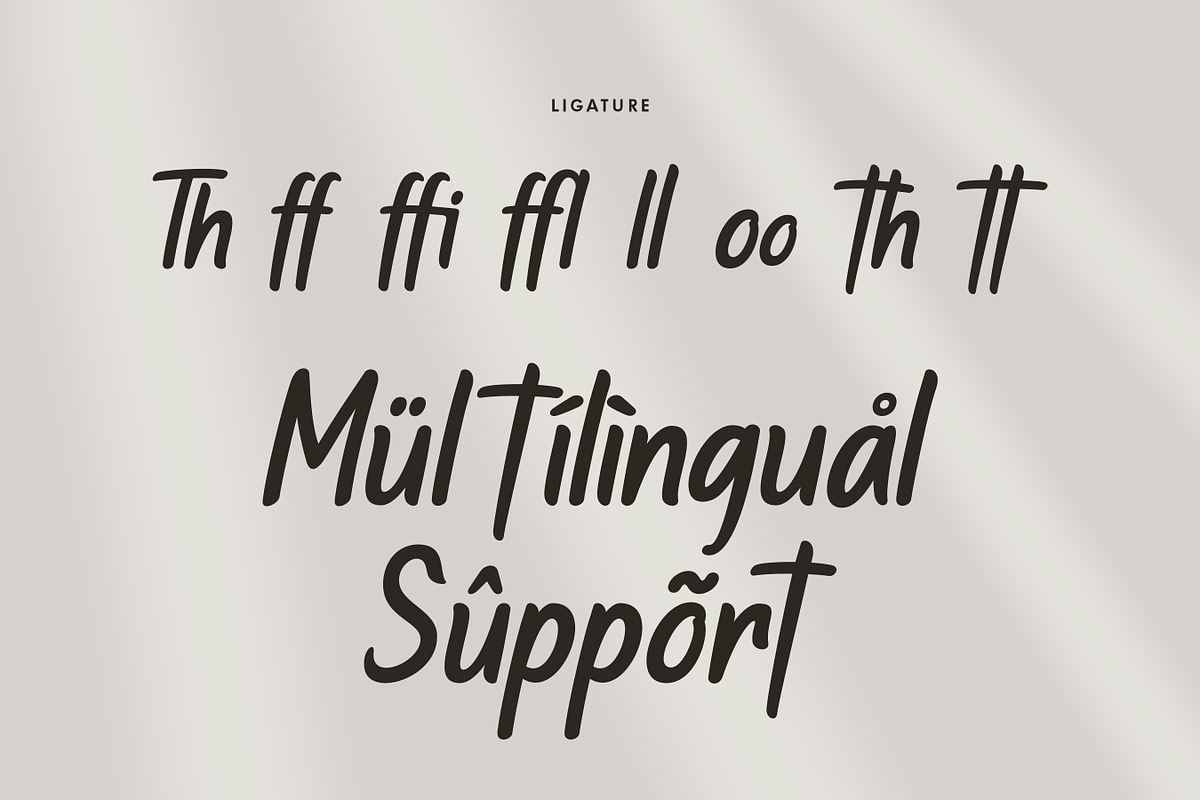 Gartten - Bold Handwritten Font, a Handwritten Font by Flawless And Co (Photo 8 of 9)