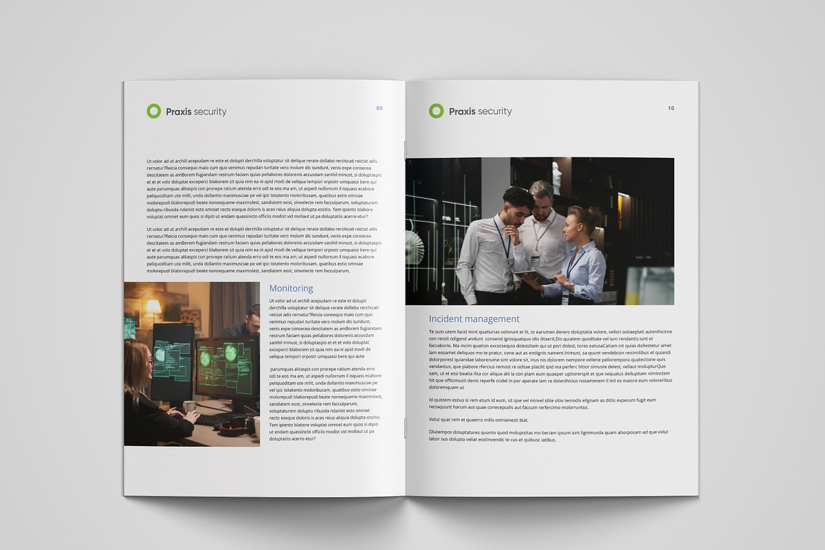 White Paper Template, a Brochure Template by azadcsstune (Photo 11 of 13)