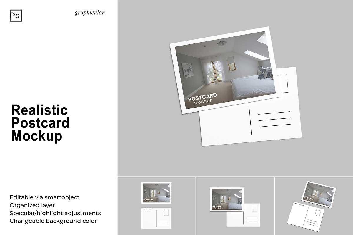 Postcard Mockup