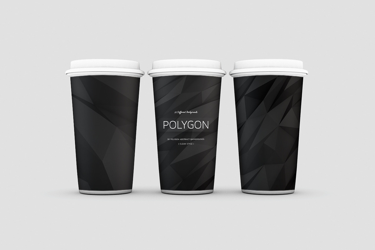 Polygon Dark Backgrounds | v4 preview 4