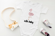 Boho flamingo pattern, a Pattern Graphic by SleptArt (Thumbnail 4 of 6)