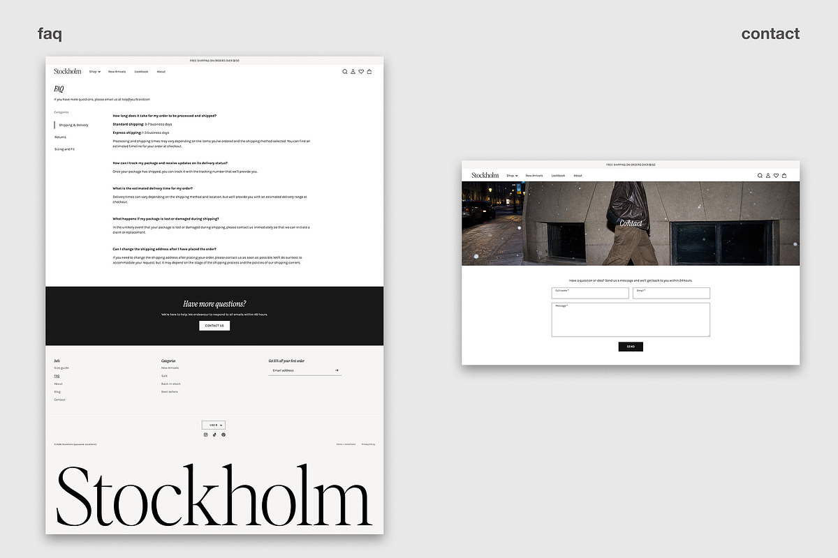 STOCKHOLM | Shopify Theme, a Shopify Template by Studio Mayde (Photo 9 of 10)