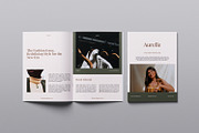 Aurelle Fashion Magazine Template, a Magazine Template by Portocraft (Thumbnail 2 of 6)