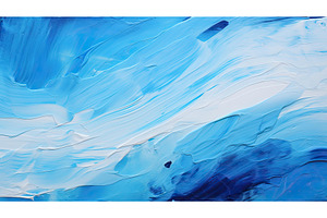 vibrant blue acrylic paint strokes, a Background Photo by pikepicture
