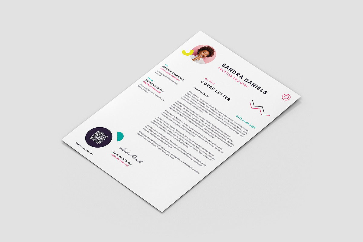 The Resume Flyer Canva Template, a Resume Template by artbart (Photo 5 of 10)
