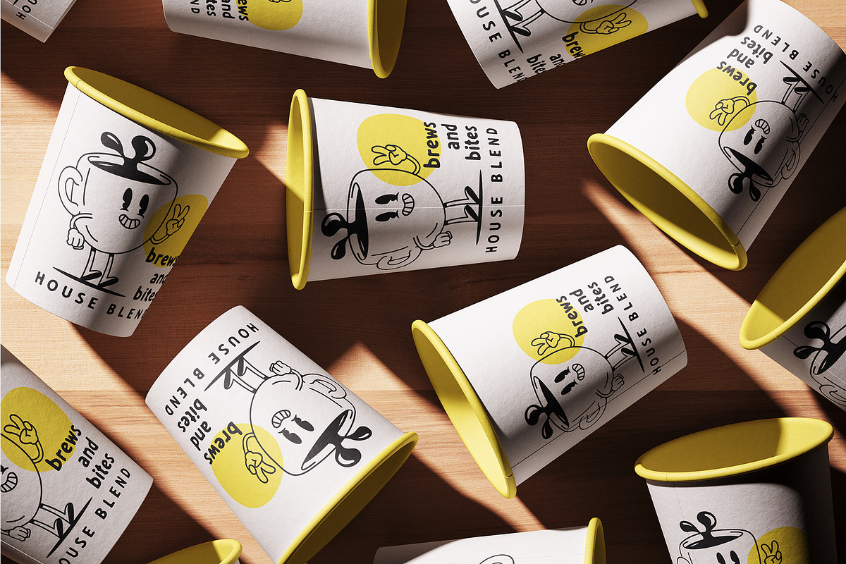 40 Hand-drawn Cute Coffee, a Food Illustration by Jiwstudio (Photo 11 of 12)