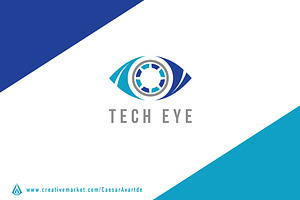 Tech Eye Logo Template