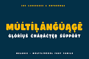 Melonie Bold Typeface, a Sans Serif Font by alpercakici (Thumbnail 12 of 15)