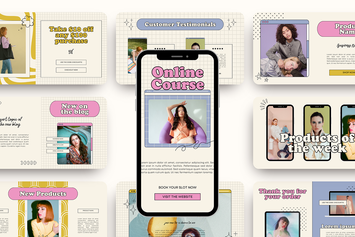 Email Marketing Newsletter Template, an Email Template by Branding Babe Co. (Photo 8 of 9)