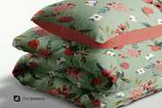Duvet & Pillow Case Mockup, a Product Mockup by Designertale (Thumbnail 6 of 11)