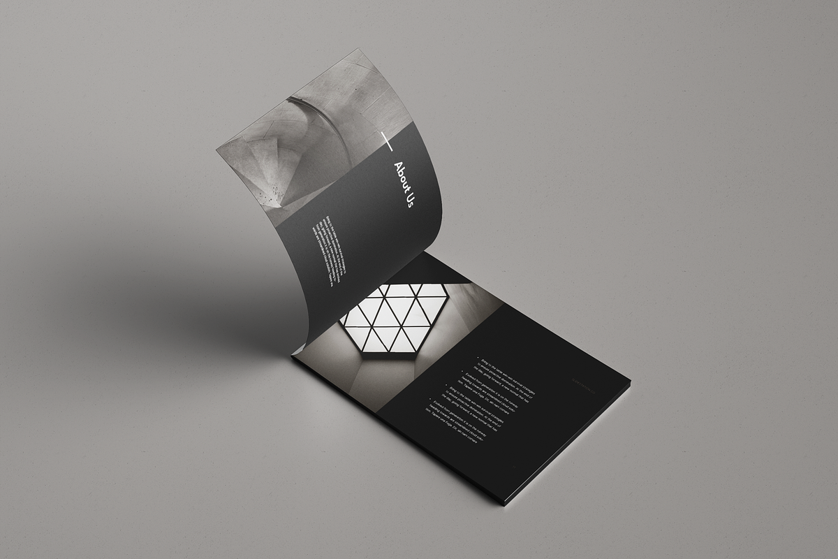Corvus Brochure Template, a Brochure Template by SlideStation (Photo 4 of 11)