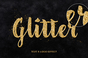 Glitter Text & Logo Effect, a Layer Style Add-On by Design Squad