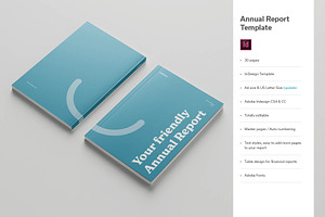 Friendly Annual Report Template