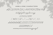 Asmillione - Monoline Signature Font, a Handwritten Font by Sibelumpagi Studio (Thumbnail 9 of 10)