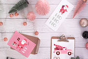 Pink Christmas Clipart & Patterns, a Decorative Illustration by AvaAva (Thumbnail 9 of 25)