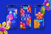 Flower Fantasy: 3D Illustrations, an Object Graphic by marmarina (Thumbnail 6 of 7)