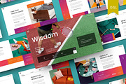 Wisdom - Business Google Slide, a Presentation Template by Dens Creative Studio (Thumbnail 1 of 6)