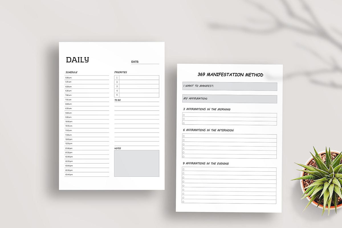 Ultimate Planner Bundle Pack, a Stationery Template by Mazharul Islam (Photo 4 of 19)