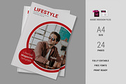Lifestyle Magazine Template, a Magazine Template by xtratimebd (Thumbnail 1 of 4)
