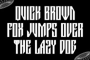 Cyberyzz Futuristic Font, a Sans Serif Font by Maulana Creative (Thumbnail 4 of 7)