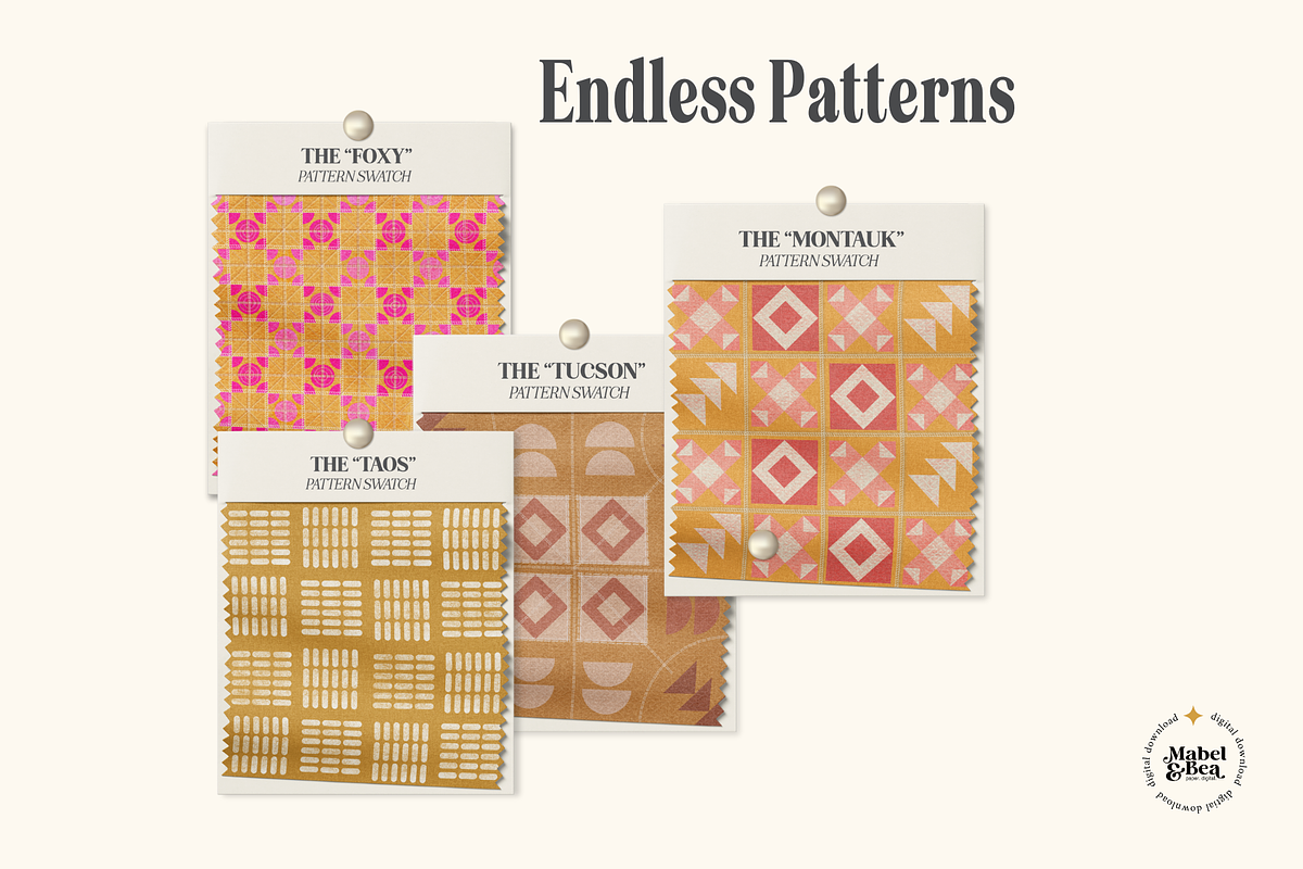 Quilt Creator Brush Set, a Brush Add-On by Mabel & Bea (Photo 6 of 7)