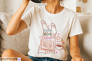 Cozy Book Babe Cute Book Lover SVG, a Graphic by mh_arif (Thumbnail 2 of 4)