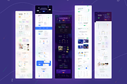 Crypma - Cryptocurrency Website, an UI Kit Template by Pixency (Thumbnail 2 of 7)