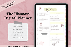 Yearly Digital Planner IPad