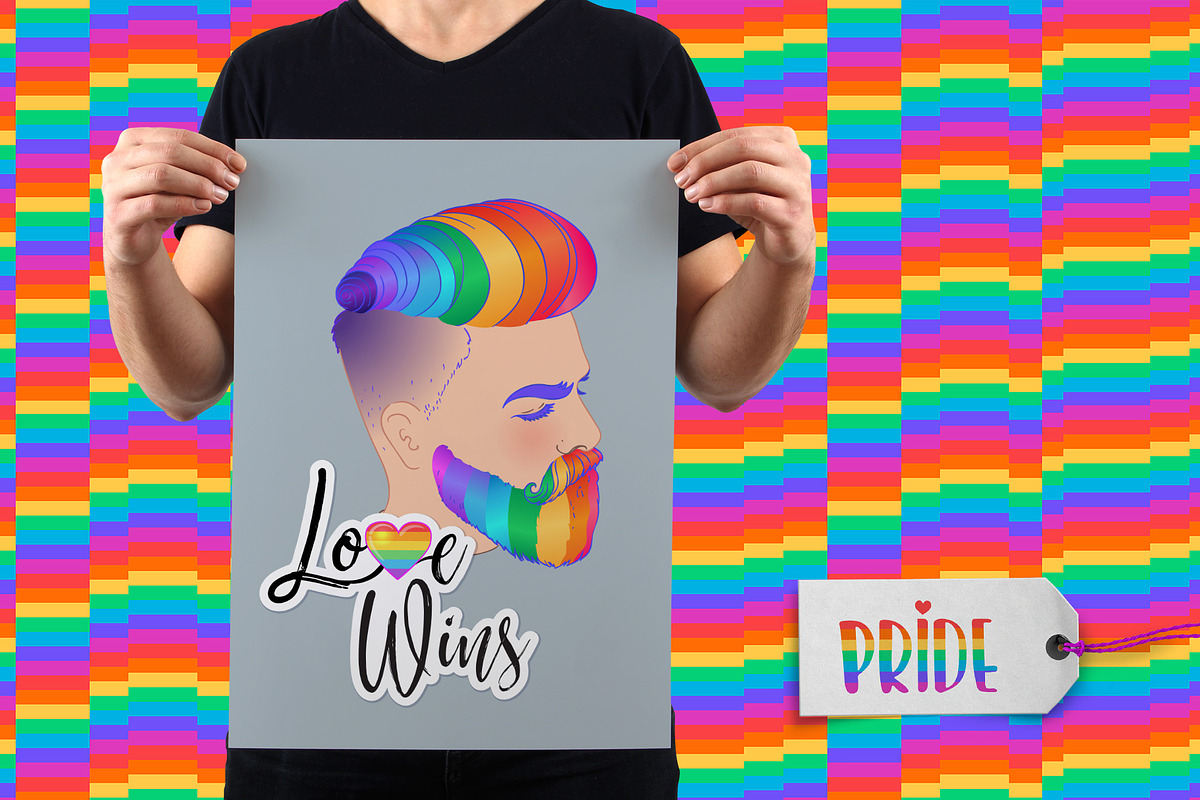 PRIDE. Vector set of 88., a Person Illustration by Varvara Gorbash (Photo 5 of 7)