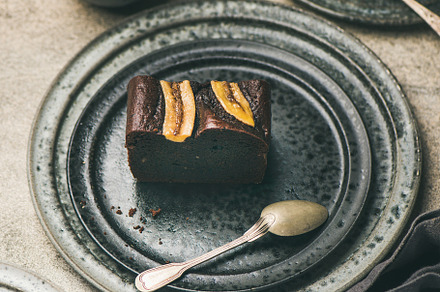 Pieces of dark chocolate banana, a Food & Drink Photo by Foxys