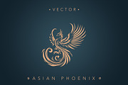 Phoenix elements vector set, an Animal Illustration by DesignFolioHub (Thumbnail 2 of 4)