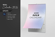 Wall Calendar 2026, a Stationery Template by crazyOWL (Thumbnail 1 of 4)