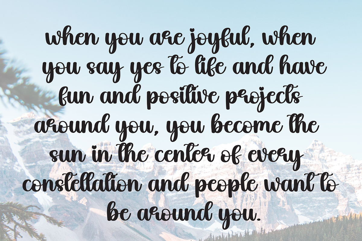 This Smile | Script Font, a Handwritten Font by Scratchones (Photo 6 of 8)