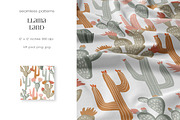 Llama Land Kids Pattern Collection, a Pattern Graphic by PROTEA Watercolor Studio (Thumbnail 6 of 9)