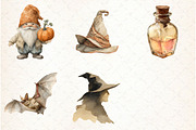 Neutral Halloween Clipart, an Illustration by Libby Wishes (Thumbnail 6 of 6)