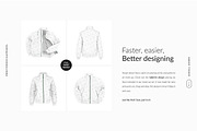 Bomber Jacket Ghost Mockups Set FREE, a Books & Magazine Mockup by Apparel_Mockups (Thumbnail 7 of 21)