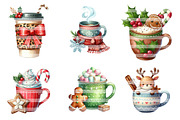 Cute Christmas Coffee Sublimation, an Illustration by CreationArt (Thumbnail 3 of 7)