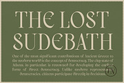 Vailnoise - Classic Vintage Serif, a Serif Font by Typia Nesia (Thumbnail 8 of 16)