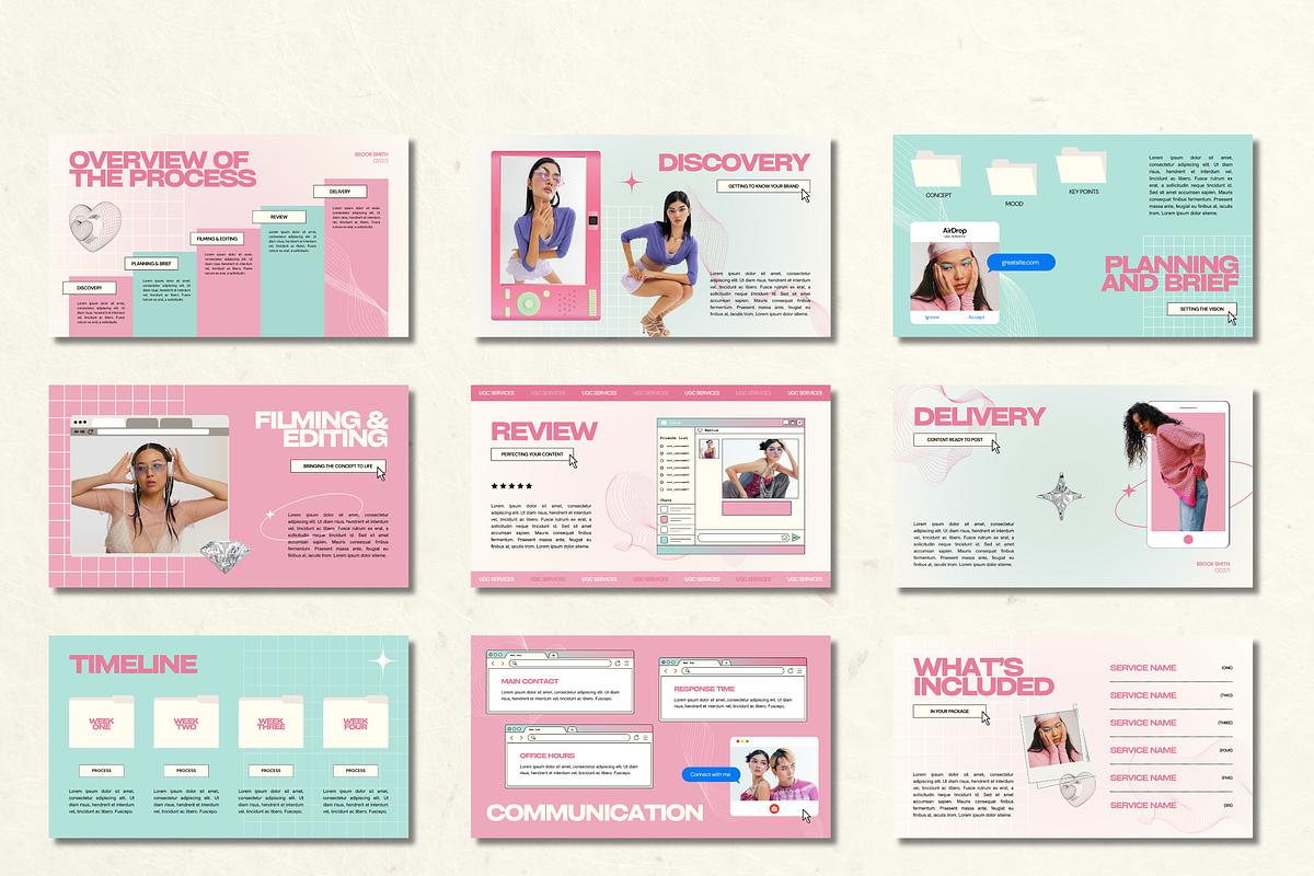 UGC Content Creator Onboarding Kit, a Presentation Template by Branding Babe Co. (Photo 5 of 10)