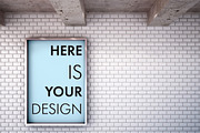 Mockup billboards in the subway, a Print Template by FilL239 (Thumbnail 1 of 6)